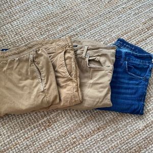 American eagle men’s pants bundle size 32x34